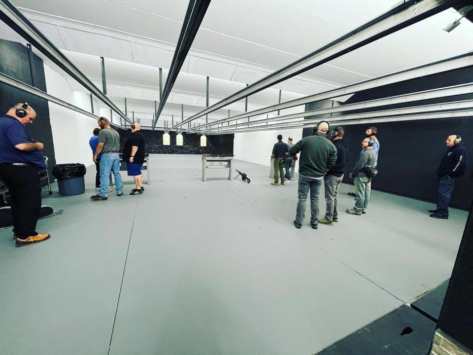 Renaissance Firearms indoor shooting range in Barrington.