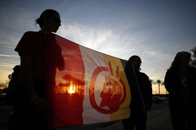 american indian movement flag