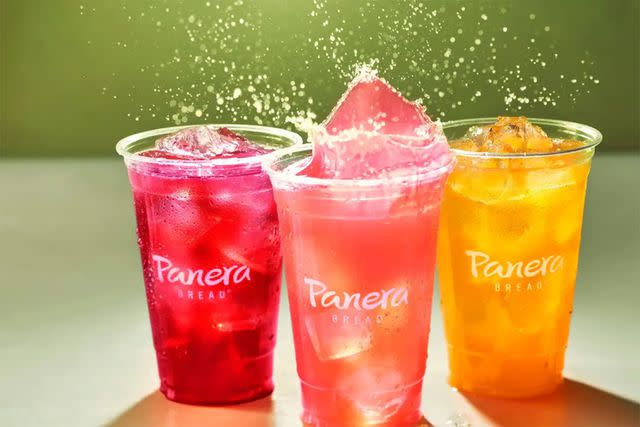 Panera Panera's charged lemonades