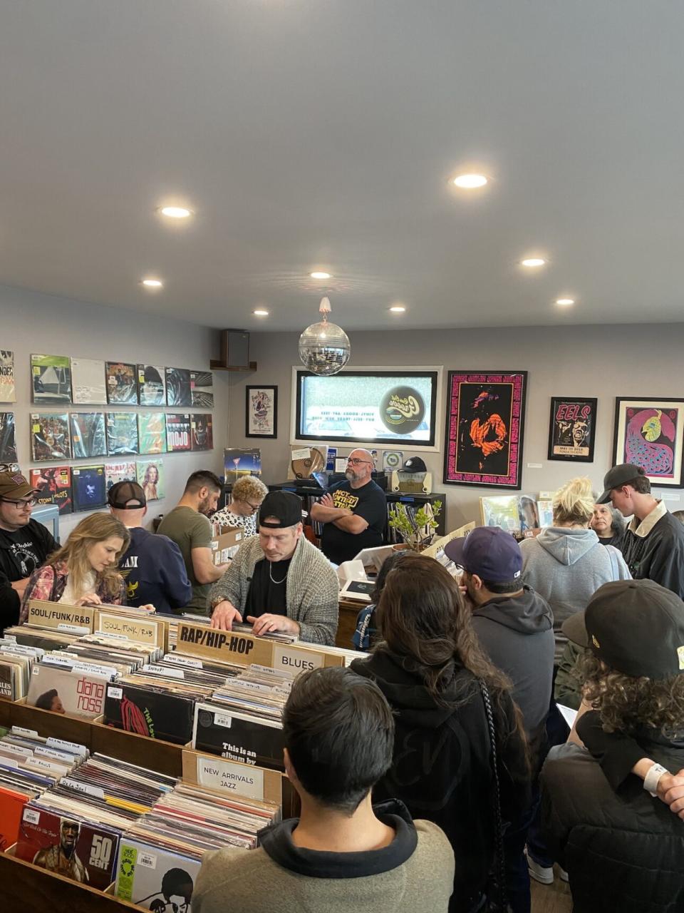 Record Store Day, April 20, 2024. (Credit: Brendan Hay)