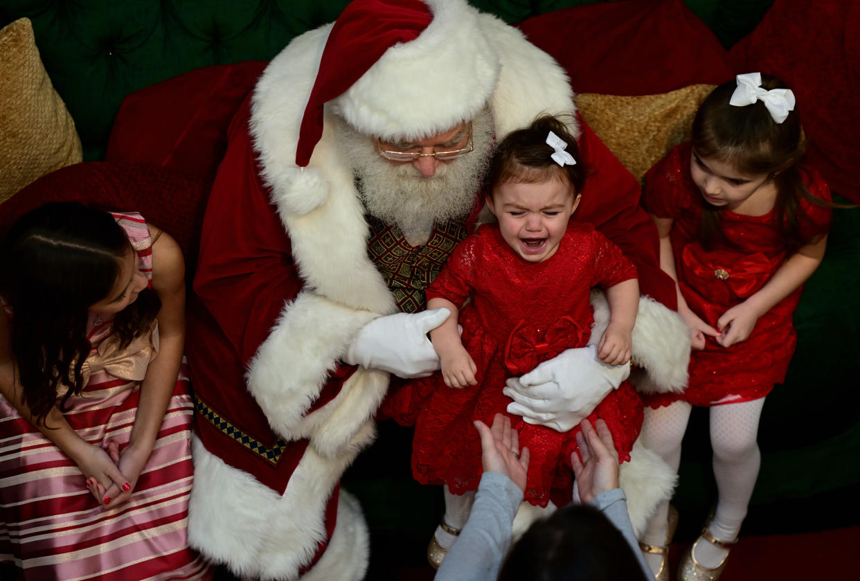 La paternatalophobie se caractérise par une peur intense et incontrôlable à la vue d’un père Noël (Photo by Mark Makela/Getty Images)