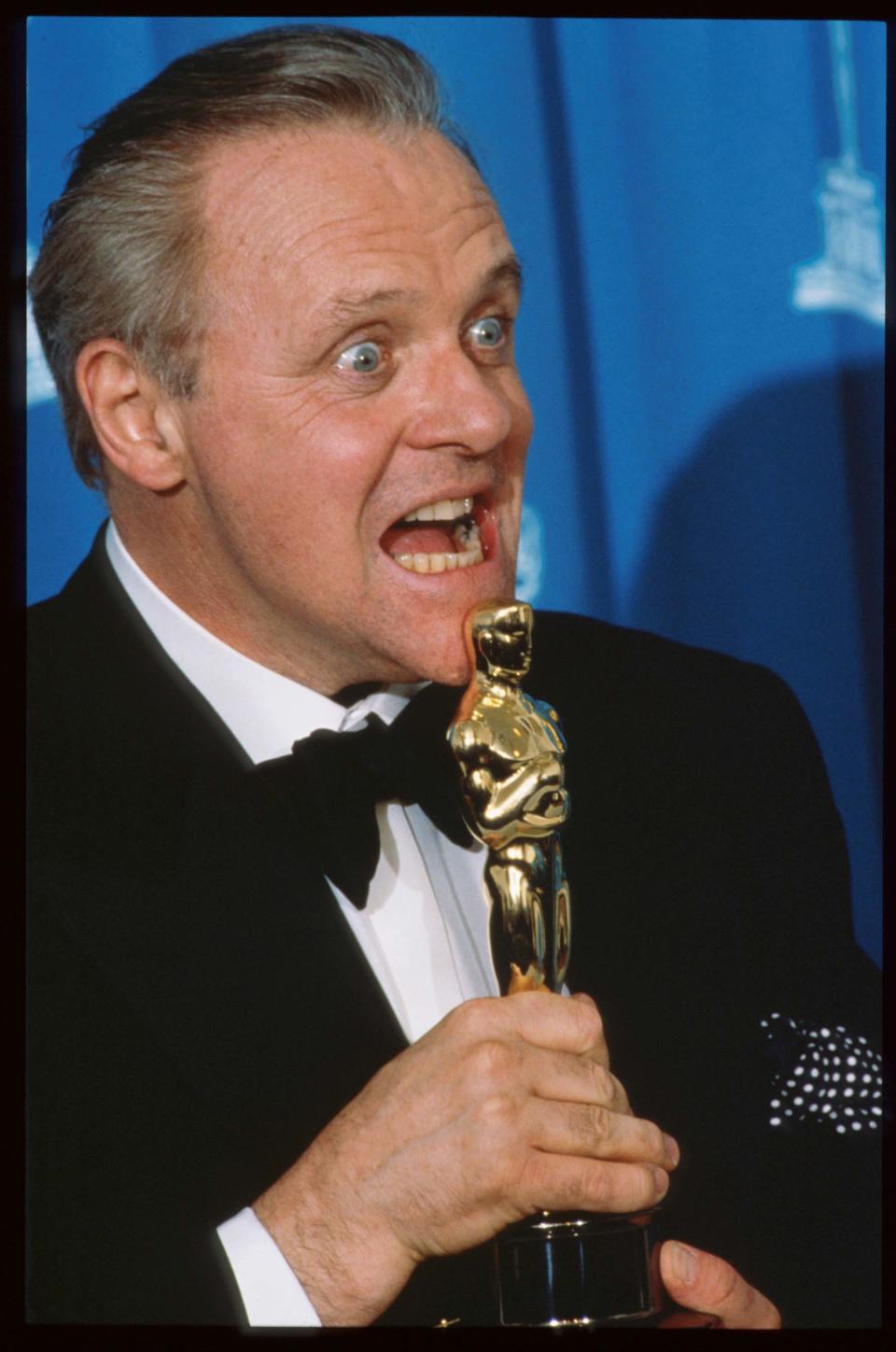 Anthony Hopkins ganó dos premios Oscar a lo largo de su carrera: en 1992 por 'El silencio de los inocentes' y en 2021 por 'El padre'. (Foto de John Barr/Liaison)