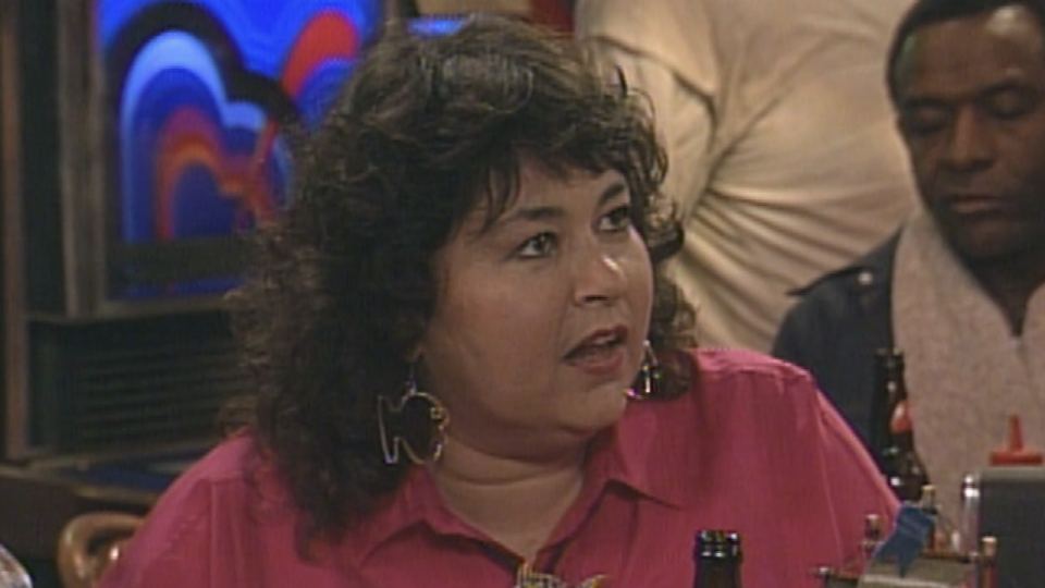 Roseanne in the bar on Roseanne