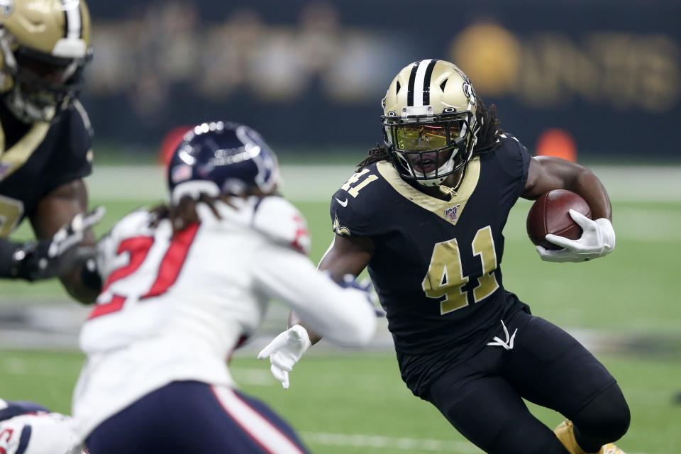 Alvin Kamara set the New Orleans Saints record for career touchdowns last week. Now, they face the Houston Texans in Week 6.