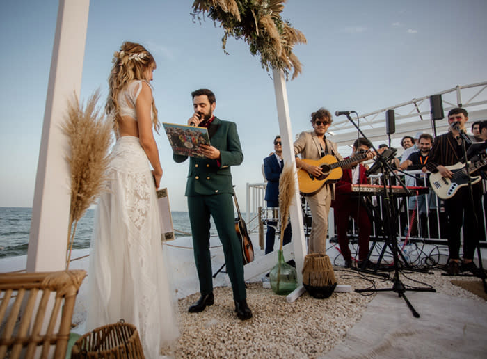 Andrea Guasch comparte con ¡HOLA! las fotos de su boda