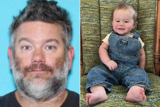 <p>Idaho Missing Persons Clearinghouse/ X; Teton County Sheriff's Office/Facebook</p> Jeremy Albert Best, 10-month-old Zeke Best