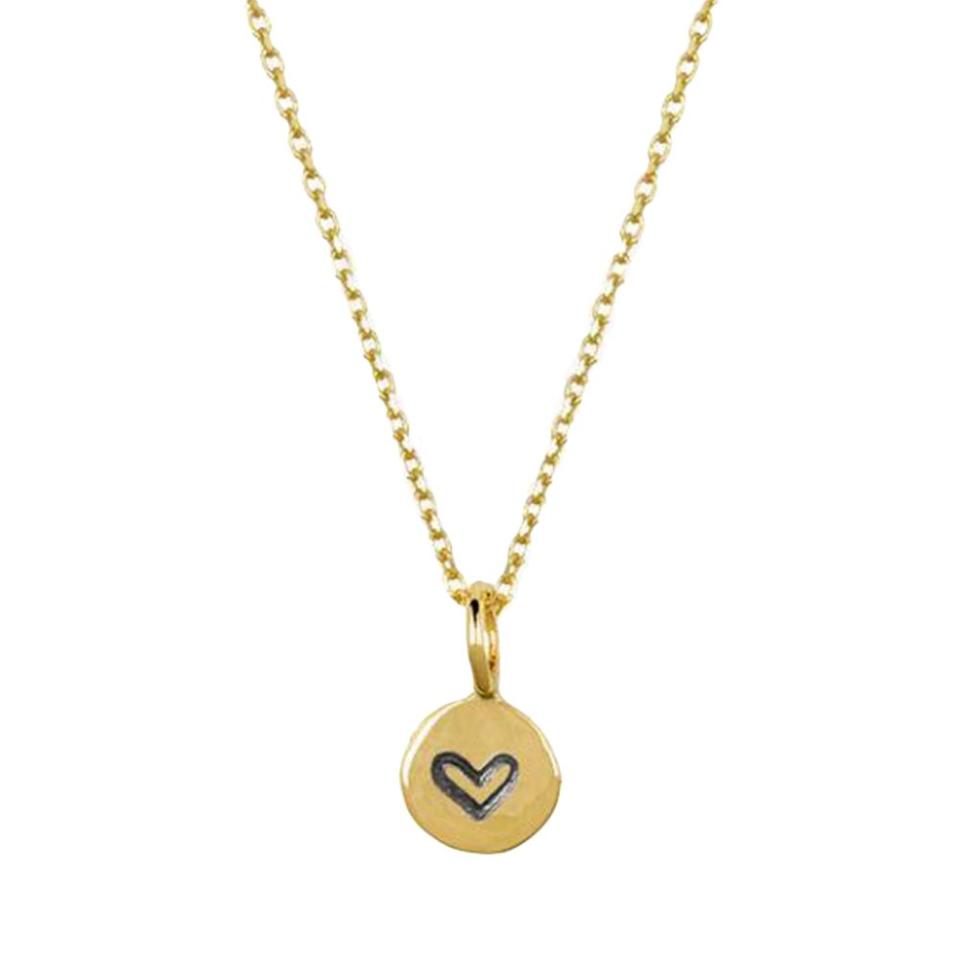<p><a href="https://www.wildfawnjewellery.com/collections/all-necklaces-and-earrings/products/9ct-gold-tiny-heart-necklace" rel="nofollow noopener" target="_blank" data-ylk="slk:Shop Now;elm:context_link;itc:0;sec:content-canvas" class="link ">Shop Now</a></p><p>9ct Gold Heart Necklace</p><p>wildfawnjewellery.com</p><p>£150.00</p>