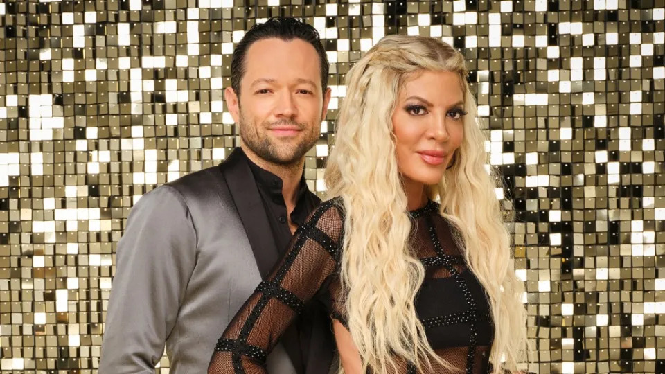 Pasha Pashkov and Tori Spelling for Dancing with the Stars Season 33