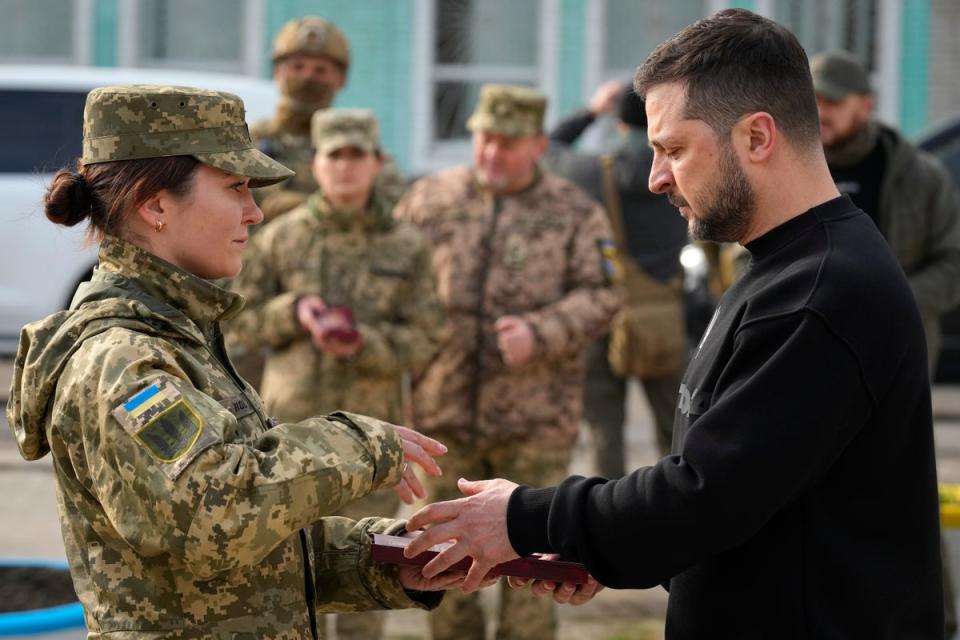 UCRANIA-GUERRA-ZELENSKYY-RECORRIDOS (AP)