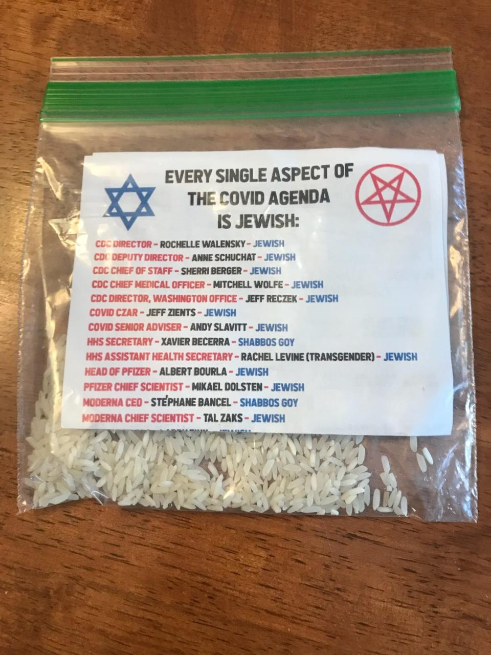 Antisemitic flyers that touted the viewpoint that people of the Jewish faith are behind the COVID-19 pandemic were distributed overnight on Sunday in an Ormond Beach neighborhood. According to an official with the Anti-Defamation League, the flyers are part of a broader statewide and national push by the Goyim Defense League, which is described by the ADL as a loose network of individuals connected by their virulent antisemitism.