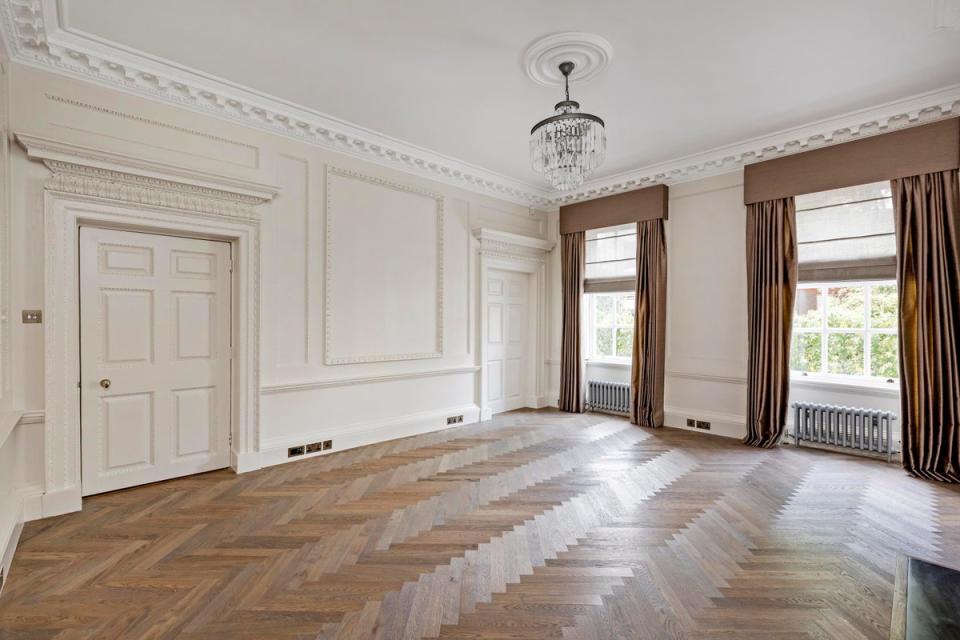 One of Hogarth House’s three reception rooms (Savills)