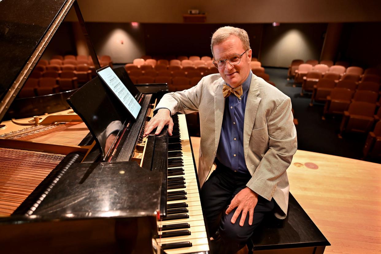 Malcolm Halliday, former artistic director of the Master Singers of Worcester, is back in the area for the summer visiting from Mexico where he moved five years ago.