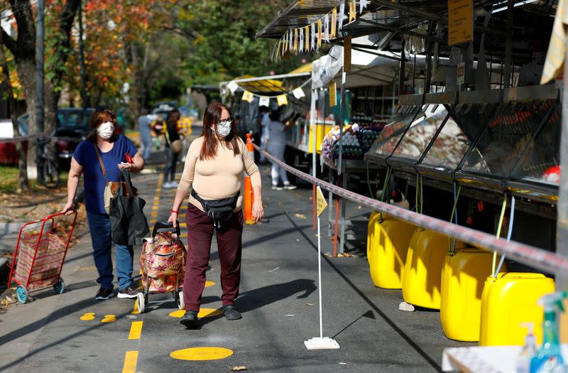 FILE PHOTO: Outbreak of the coronavirus disease (COVID-19), in Buenos Aires