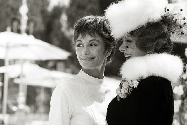 <p>HA/THA/Shutterstock</p> Anouk Aimée (left) and Sandra Milo in '8½.'