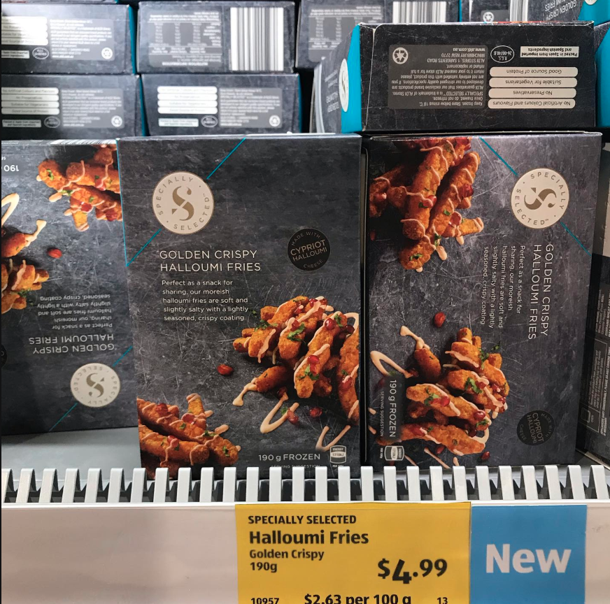 An eagle-eyed Aldi shopper posted the returning hero to Aldi Lovers Australia. Photo: Aldi Lovers Australia