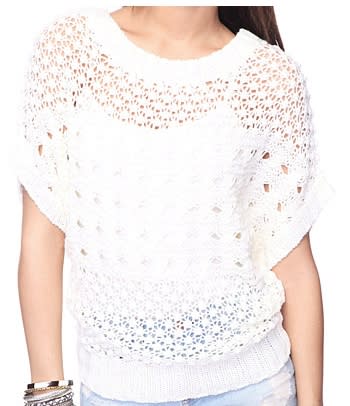 Open Crochet Top, $24.80, at Forever21