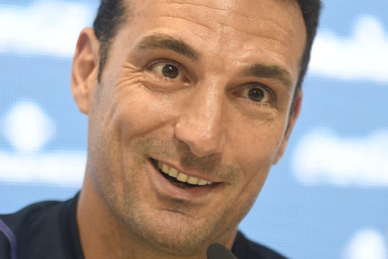 El seleccionador de la Argentina, Lionel Scaloni 