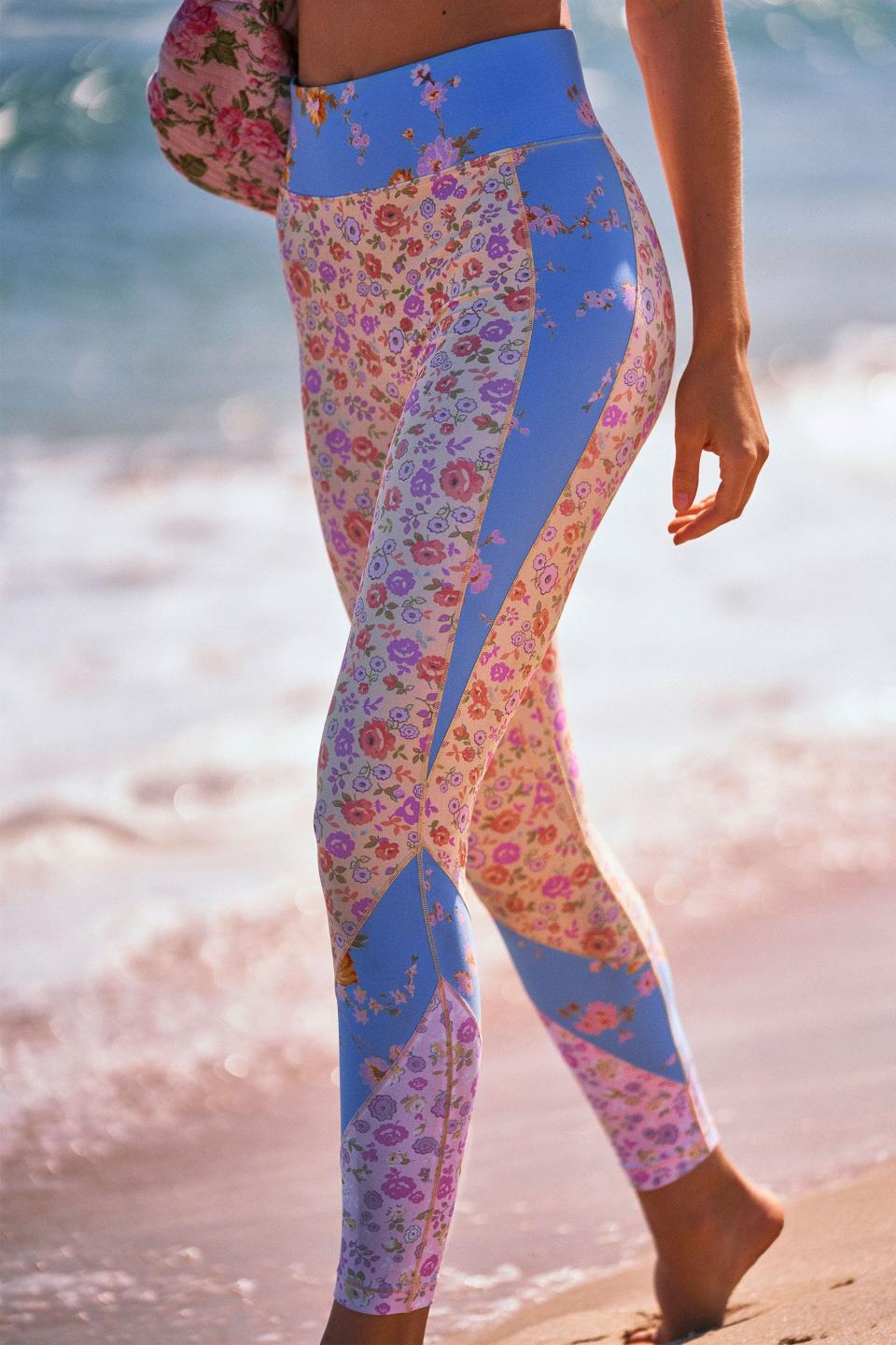 7) Mixed Print Legging