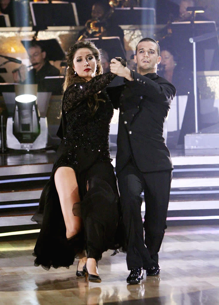 Bristol Palin and Mark Ballas perform on "Dancing with the Stars."