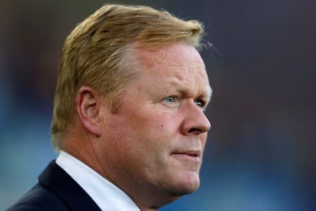 Football Soccer Britain - Everton v Yeovil Town - EFL Cup Second Round - Goodison Park - 23/8/16 Everton manager Ronald Koeman before the game Action Images via Reuters / Ed Sykes Livepic