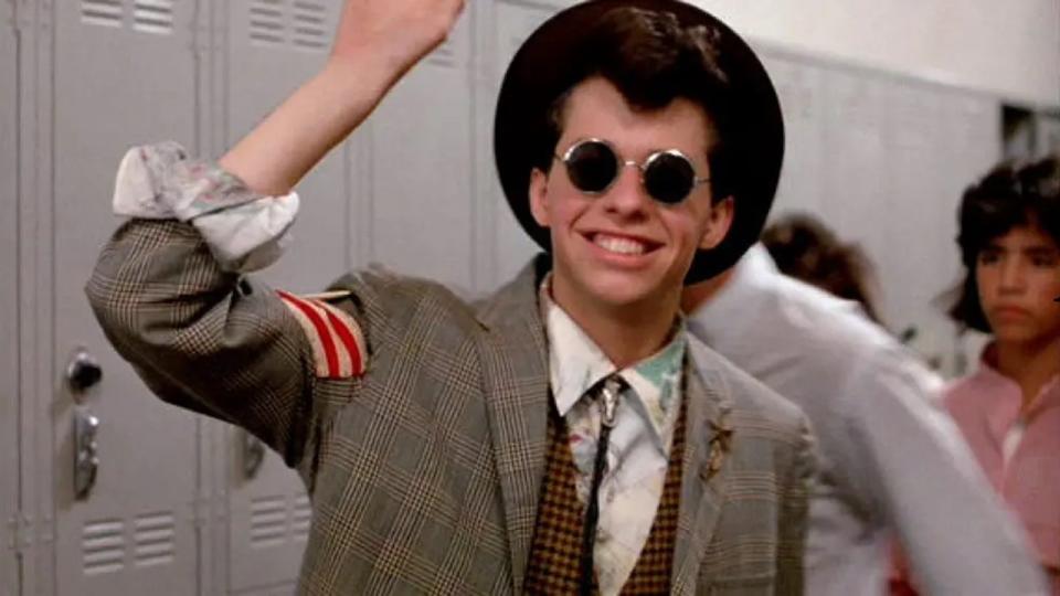 "We don't have none of this stuff in the boy's room! Wait a minute! We don't got none of this... we don't got doors on the stalls in the boy's room, we don't have, what is this? What's this? We don't have a candy machine in the boy's room!" - Pretty In Pink