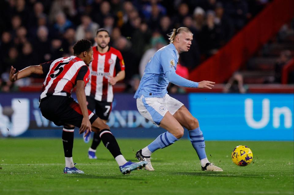 Brentford vs Man City - Figure 4