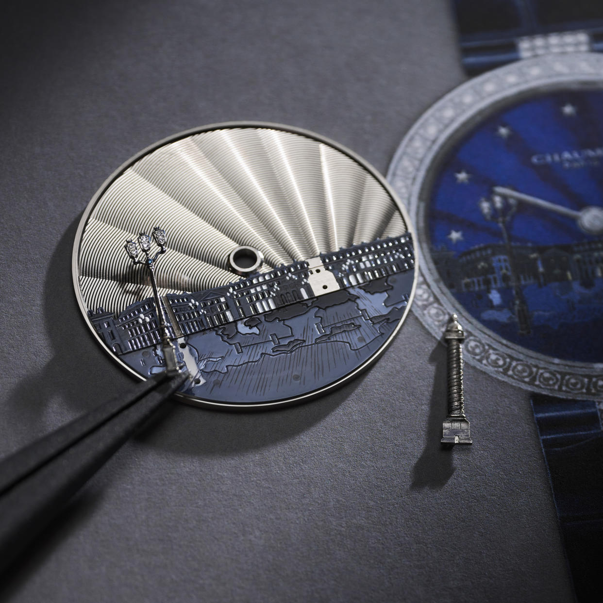 The Haute Horlogerie watch Infiniment 12 - Rêverie Nocturne. (PHOTO: Chaumet)