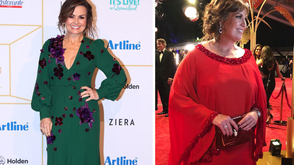 Lisa Wilkinson has been mistaken for Tracy Grimshaw on the Logies red carpet. Source: Getty / Be