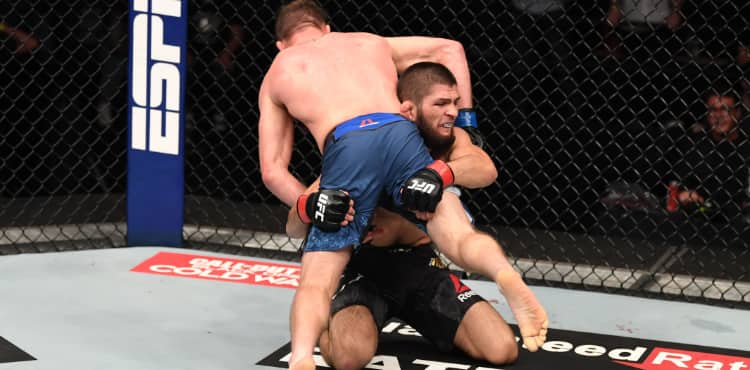 Khabib Nurmagomedov shoots on Justin Gaethje at UFC 254