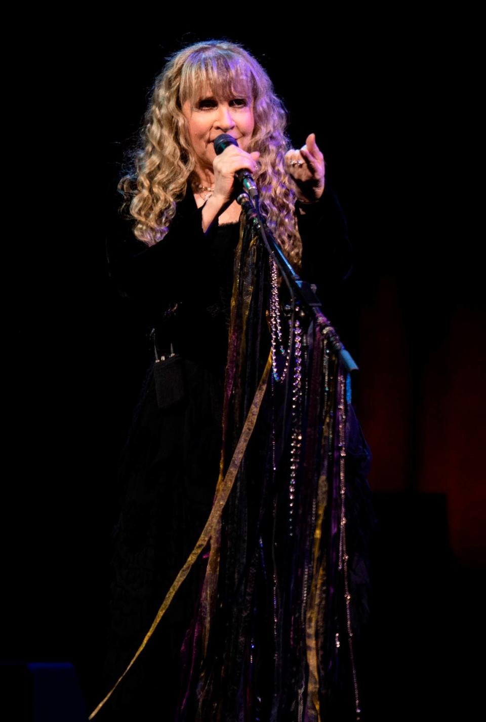 Stevie Nicks weaves her magical spell on the crowd as she performs at Raleigh, N.C.’s PNC Arena, Friday night, May 12, 2023.