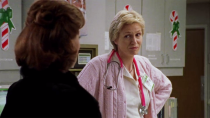 <p>Jane Lynch is intimidating as hell, but Emily Gilmore is a force of nature. When Richard ends up in the hospital and Lynch's nurse tries to maintain hospital protocol, the threat of locking horns with Emily is enough to get her to relent. <br><br>(Credit: Warner Bros.) </p>