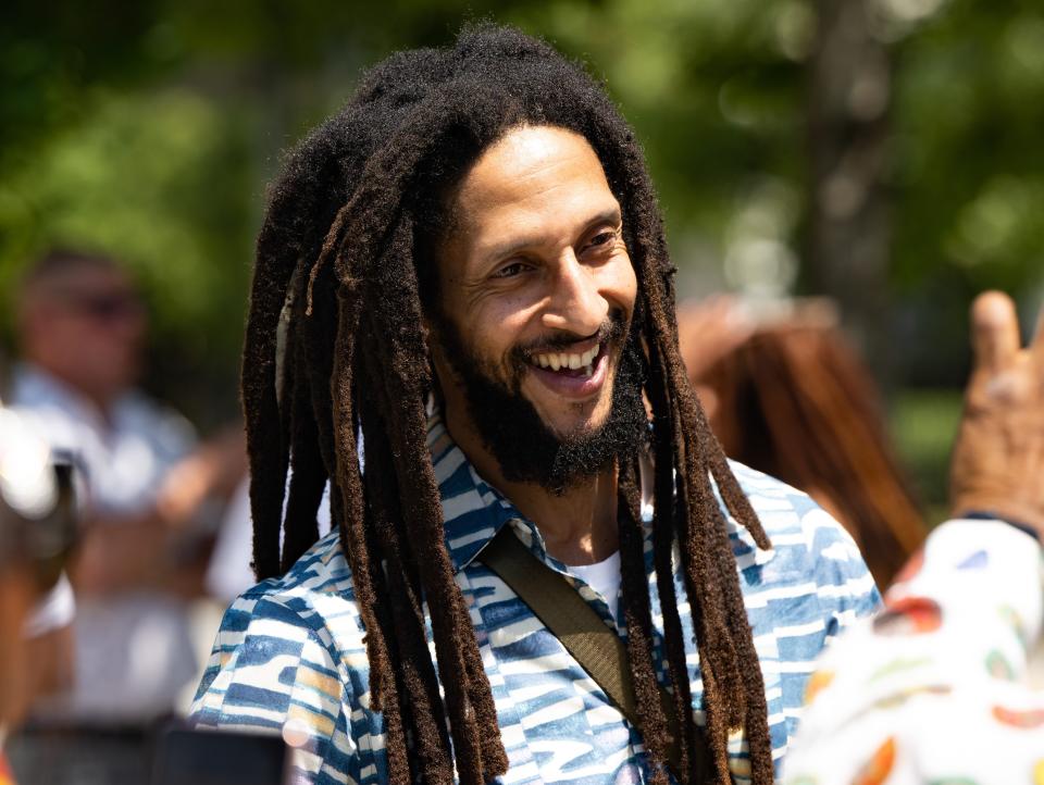 Julian Marley attends 2022 Black Music & Entertainment Walk Of Fame Induction Ceremony on June 18, 2022 in Atlanta, Georgia.