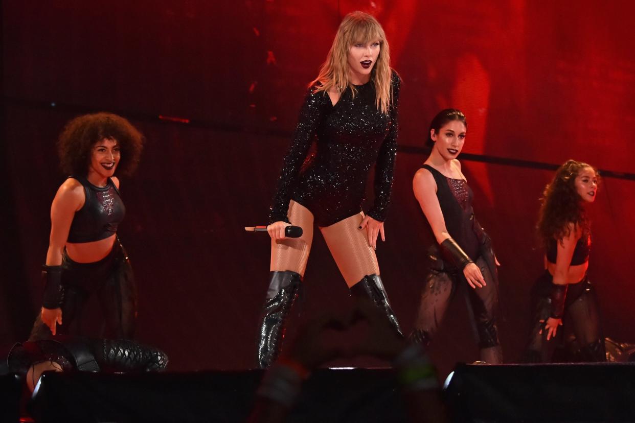 Praise: Fans gushed over Swift's professionalism: Getty Images