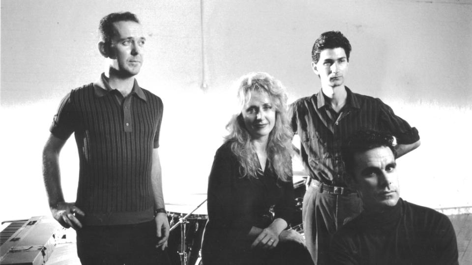 Dave Graney, Clare Moore, Robin Casinader and Rod Hayward circa 1993.