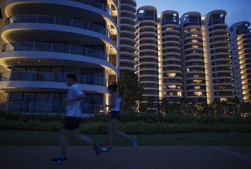 Cape Royale condominium in Sentosa Cove. (Photo: REUTERS/Edgar Su)