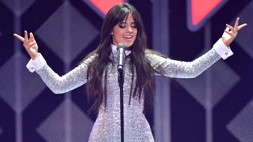 Camila Cabello performs at Z100’s Jingle Ball 2018. (Photo: Dia Dipasupil/Getty Images)