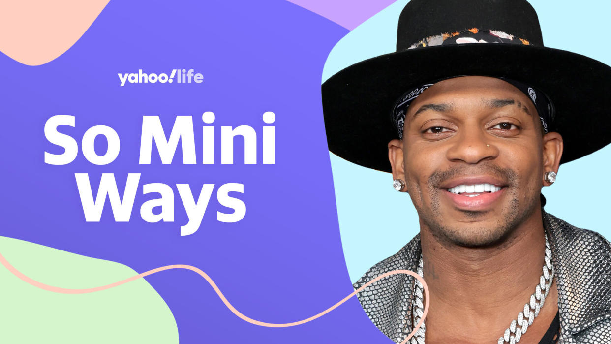 Country music star Jimmie Allen opens up about fatherhood. (Photo: Getty; designed by Quinn Lemmers)