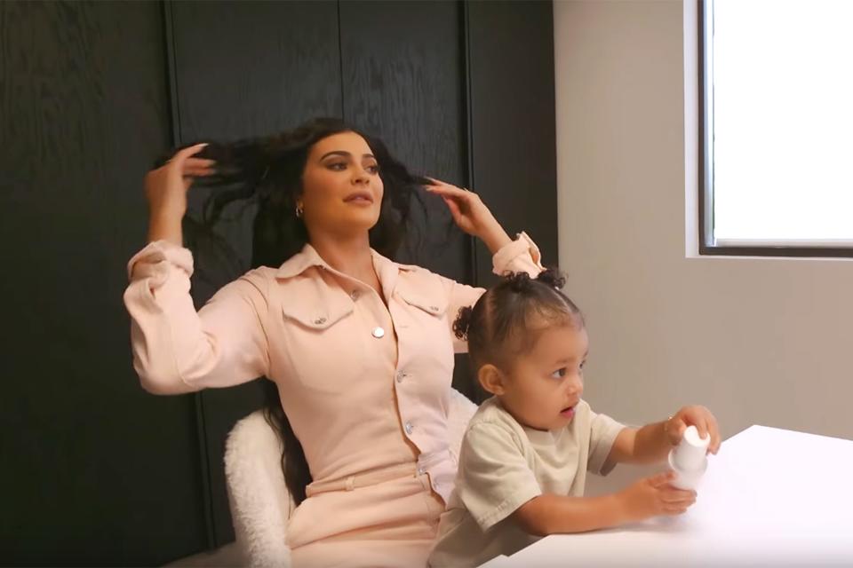 While Jenner is busying juggling her billionaire status, she also wants to be there for her daughter. "It’s hard to manage mom life and work life sometimes," Kylie <a href="https://www.youtube.com/watch?v=HhM0BYCHL00" rel="nofollow noopener" target="_blank" data-ylk="slk:said in a YouTube video;elm:context_link;itc:0;sec:content-canvas" class="link ">said in a YouTube video</a>. "So that’s why I made [Stormi] a bedroom [at the Kylie Cosmetics office] so she can be with me and still have fun." 