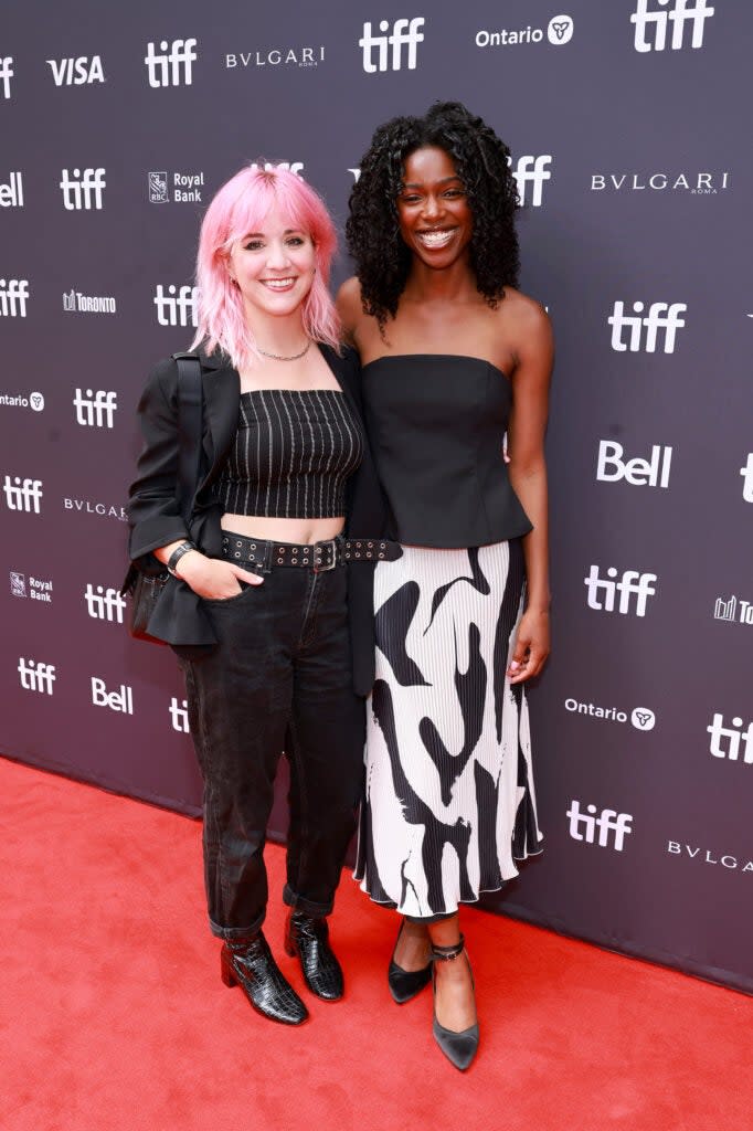 TORONTO, ONTARIO – SEPTEMBER 08: (L-R) Tracy Rosenblum and Lorelle Lynch attend the “Woman of the Hour” premiere during the 2023 Toronto International Film Festival at Princess of Wales Theatre on September 08, 2023 in Toronto, Ontario. (Photo by Matt Winkelmeyer/Getty Images)