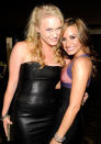 <p>Actress Leven Rambin and actress/singer Demi Lovato attend the 2010 VH1 Do Something! Awards held at the Hollywood Palladium on July 19, 2010 in Hollywood, California.</p>