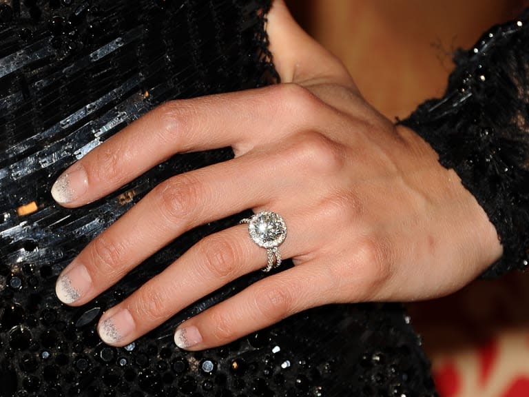 Jamie Chung engagement ring