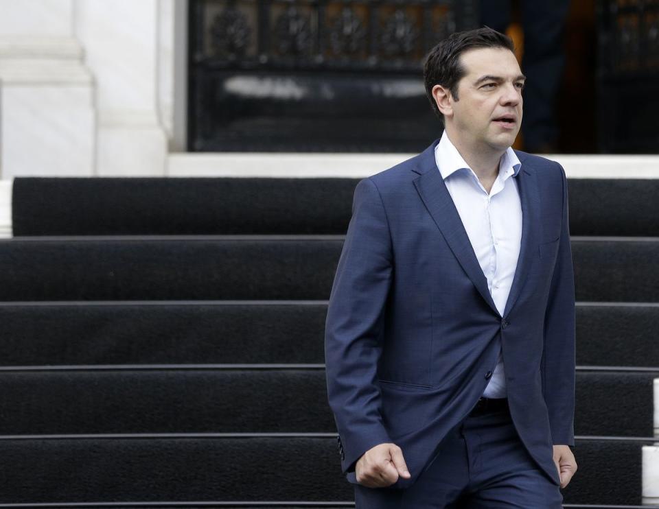 希臘總理齊普拉斯（Alexis Tsipras）（美聯社）