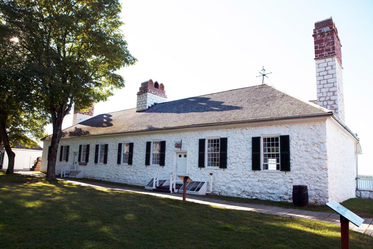 The oldest public building in Michigan is at Fort Mackinac. It was used as housing for officers during the Revolutionary War.