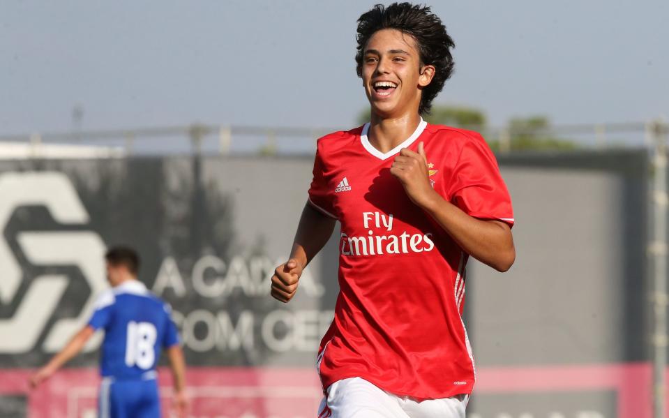 Joao Felix in Benfica's U16s - Gualter Fatia/Getty Images