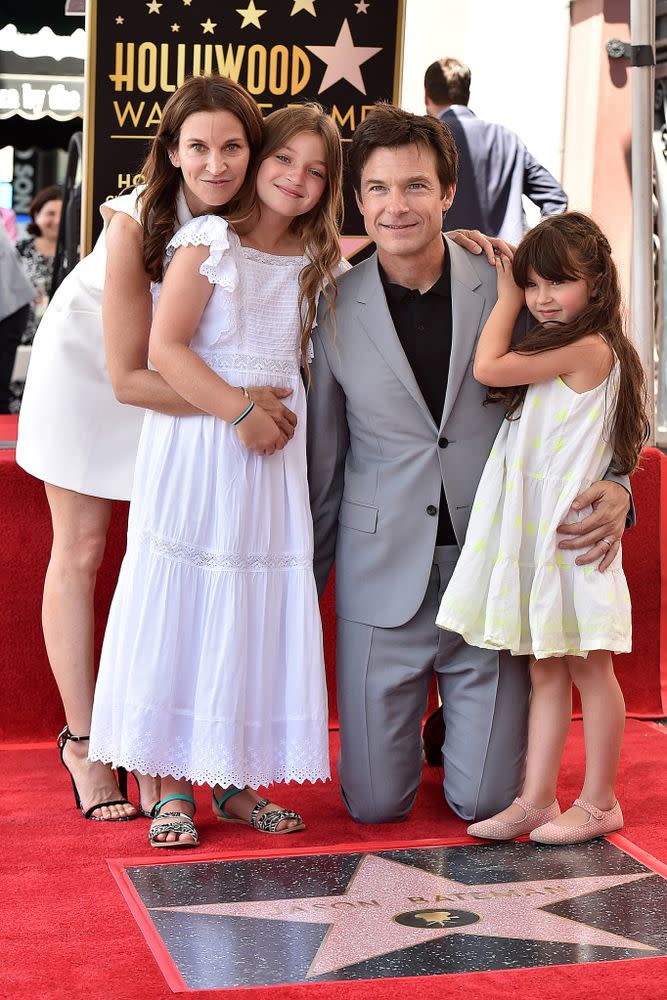 Jason Bateman and family