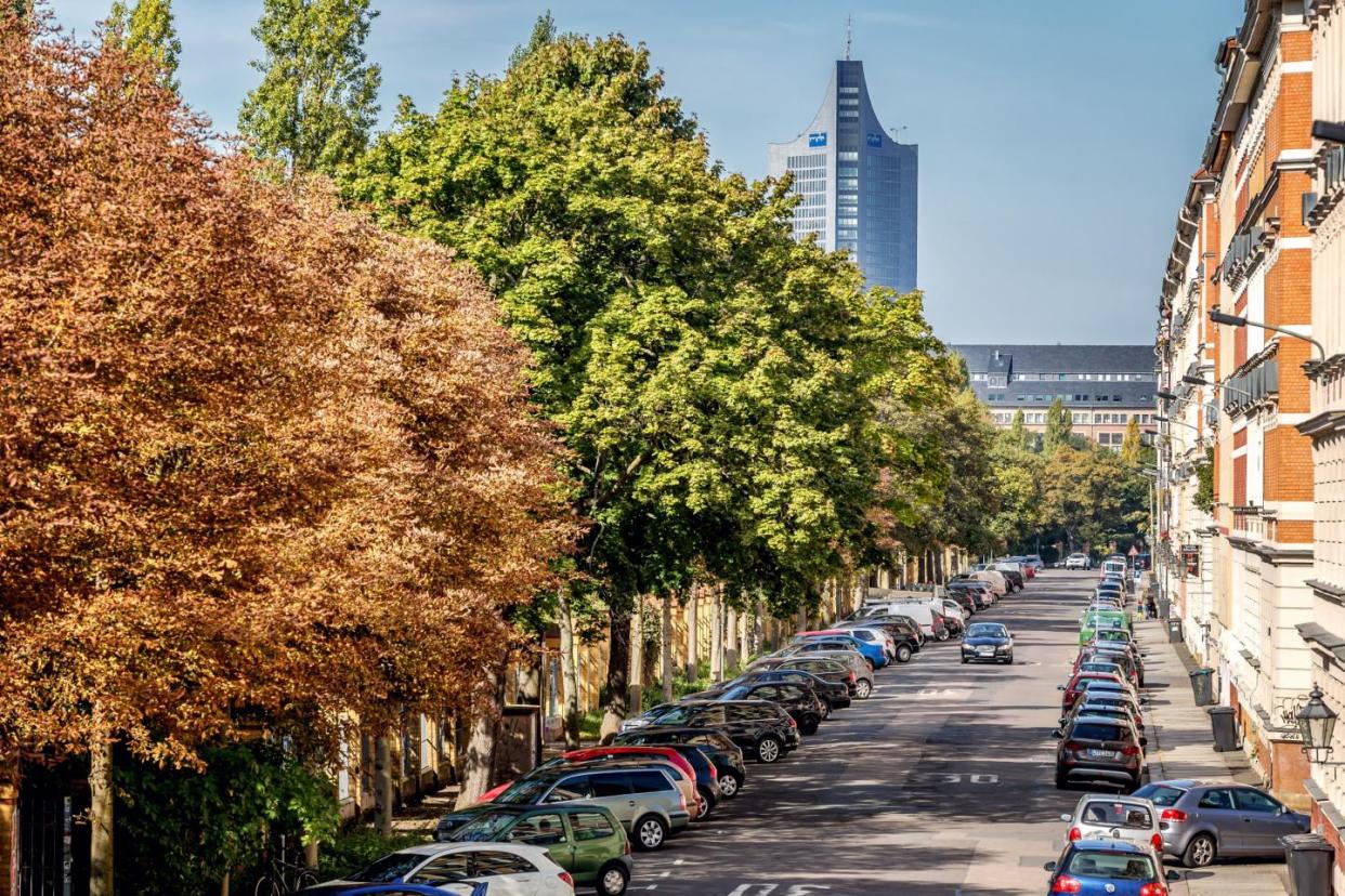 A high density of street trees could help mental health (Leipzig, Germany) (Philipp Kirschner)