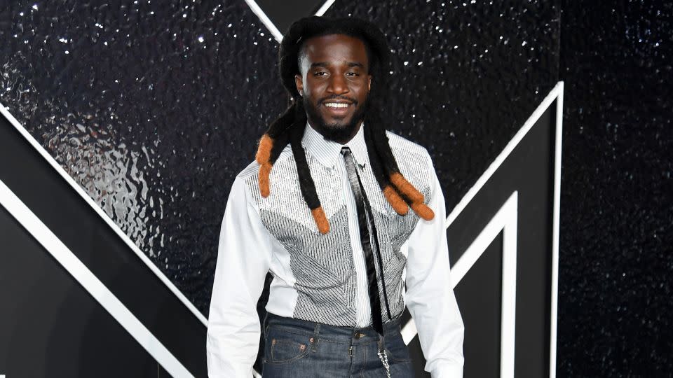 Best New Artist nominee Shaboozey pulled off a denim look. - Noam Galai/Getty Images