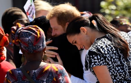 Prince Harry and Meghan begin their Africa tour in Cape Town