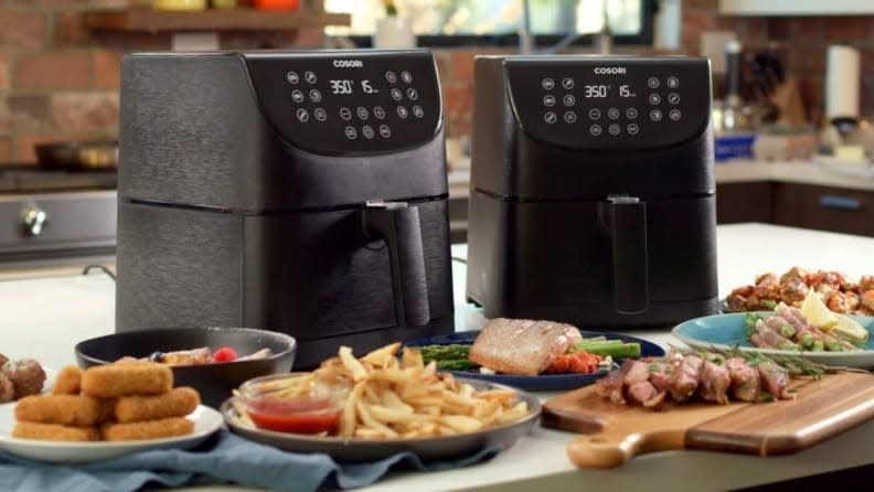 If you're looking for a more affordable model, the Cosori Air Fryer Max XL is lighter in weight and has a less expensive price tag.