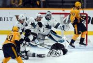 NHL: San Jose Sharks at Nashville Predators